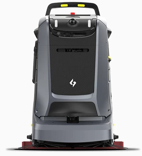 Gausium Mira kompakter Reinigungsroboter für Gewerbeflächen, freigestellte Frontalansicht